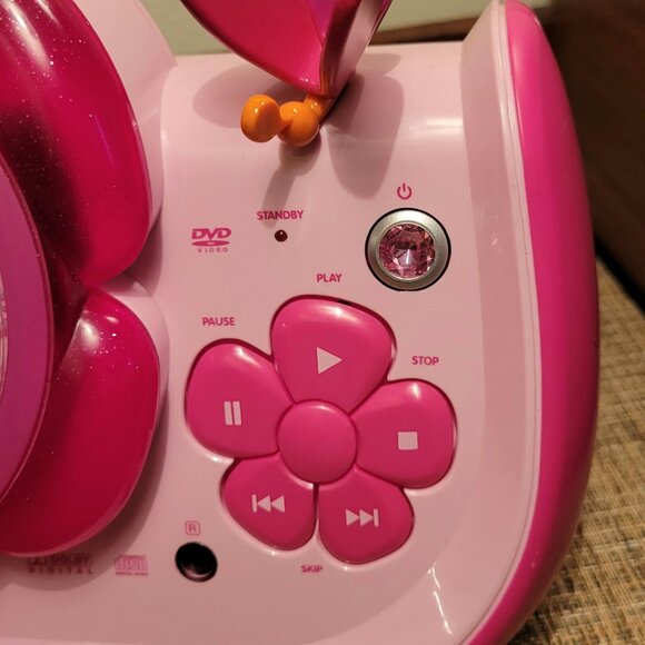 MATTEL Barbie DVD Blossom Player W/ Remote & AV Cord - Works See Video!! - Picture 8 of 15
